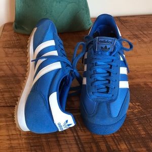 Adidas Dragon bright blue sneakers